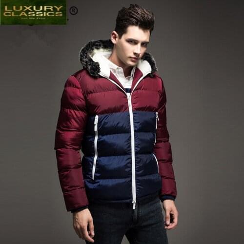 Men Winter Clothes Jacket 2021 Fashion Thick Warm Man Parka Streetwear Coat + Fur Hooded Casual Abrigo Hombre Hiver 7792
