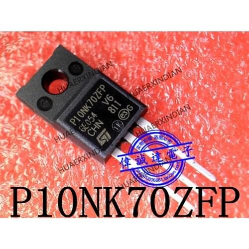 1Pieces new Original STP10NK70ZFP P10NK70ZFP P10NK702FP 700V 8.6A TO-220F In stock real picture