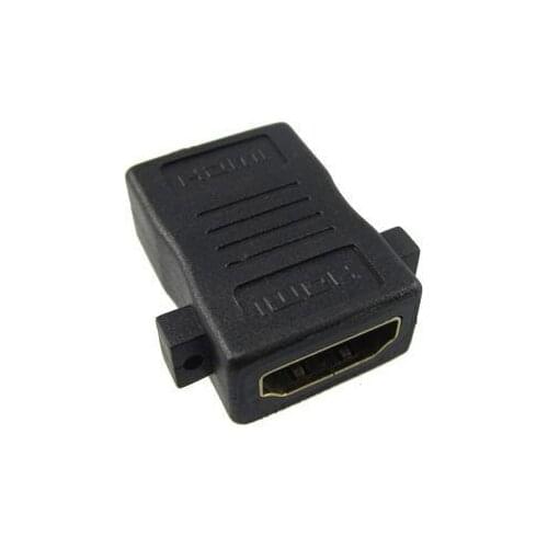 New HDMI Female to HDMI Female Coupler Extender Adapter Connector for HDTV 500pcs/lot
