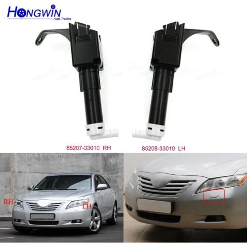 Front Headlight Lamp Washer Spray Nozzle Cylinder Jet For Toyota CAMRY XV40 2006 2007 2008 Euro Model 85208-33010 LH 85207-33010