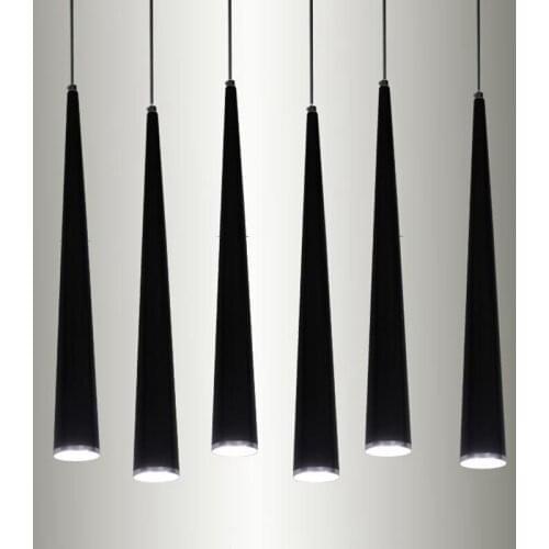 Pendant Lights Modern Kitchen Lamp Dining Living Room Shop Pipe Pendant Lights, Aluminum Cylinder Lamp