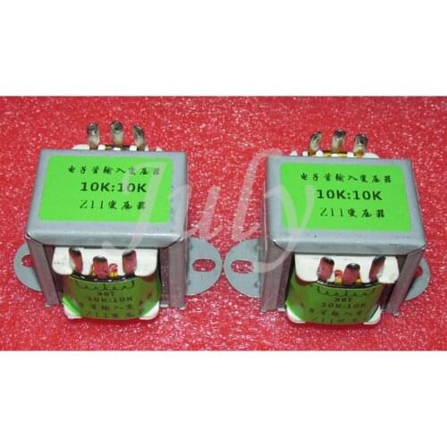 PT-51 10K: 10K wide frequency response EI35X25 Z11 signal transformer, frequency response 10Hz~130KHz -1.8dB