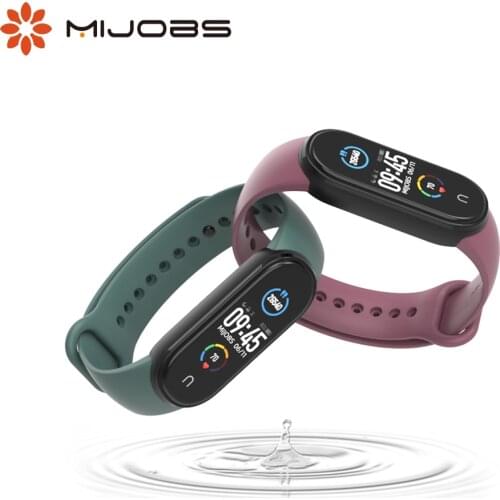 Strap for Xiaomi Mi Band 5 NFC Global Wristband Silicone Soft TPU Replacement Wrist Strap for Mi Band 5 Bracelet for Mi Band 5