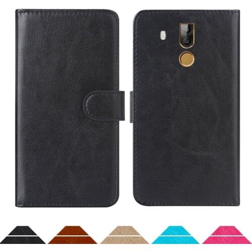 Luxury Wallet Case For Oukitel K10 PU Leather Retro Flip Cover Magnetic Fashion Cases Strap