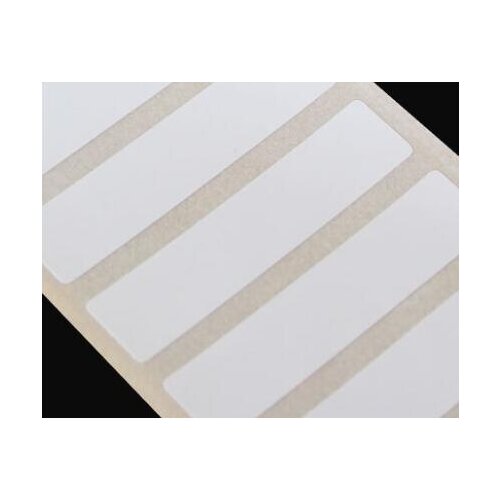 1000 PCS/ROLL network cable label sticker, durable white PET material waterproof and heat resistant, Item No. HT04