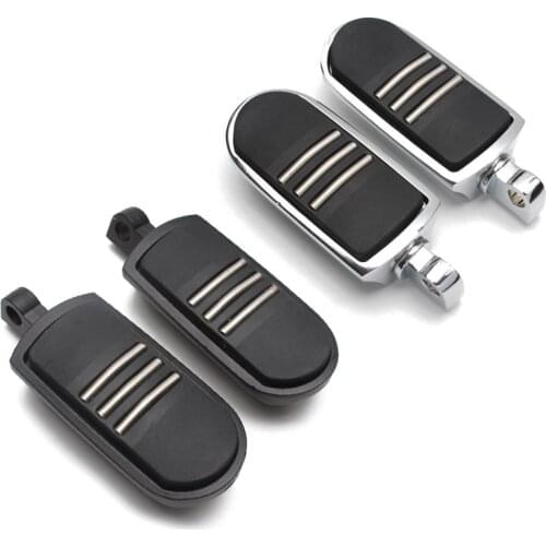 StreamLiner Styled Footpeg Foot pegs For Harley Dyna Heritage Softail Fatboy FLST FLH Touring Electra Street Glide Road King