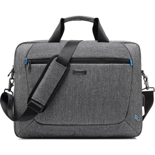 CoolBELL 15.6/17.3 inch laptop messenger bag Oxford nylon shoulder bag mens briefcase office business handbag
