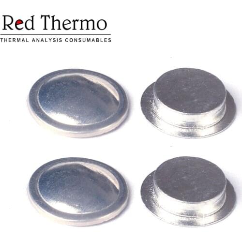 40μl Aluminum crucible standard , with lid ,w/o pin set for ME-00026763 Mettler Thermal analysis crucible Red Thermo100pcs/lot