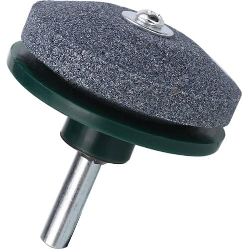50mm Lawnmower Blade Sharpener Grinding Drill Lawn Mower Cutting Abrasive Tool Mounted Blades Rotary Garden Grinder Wheel Tools