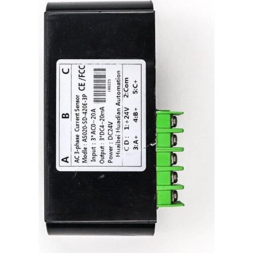 Three phase current transducer 4-20ma