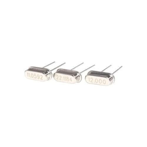 10PCS 4Mhz 6Mhz 8Mhz 12Mhz 16Mhz 20Mhz 24Mhz 32.768K 2*6 32.768K 3*8 Quartz Crystal Resonator Passive Oscillator HC-49S