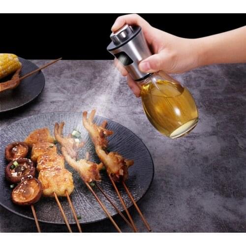 Oil Bottle Fitness Kitchen Cooking Pot Spray Barbecue Olive Control Accessories