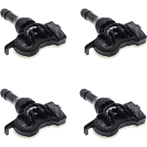 4PCS 68105280AF 68252493AB TPMS 433MHz TIRE PRESSURE SENSORS FOR DODGE Dart 2013 2014 2015 2016 Durango 2017 2018 2019