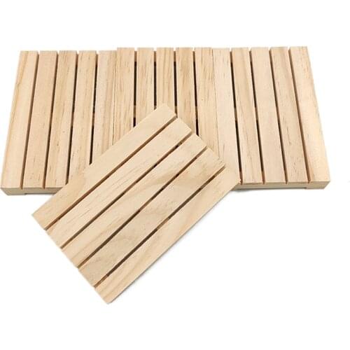 Mini Wood Pallet Coasters for Beverages, Hot and Cold Drinks, Mini Building Blocks Stacking, DIY Crafts