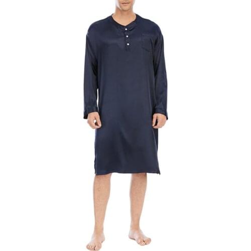 Spring Summer home tops 5XL 6XL Bust 128cm Plus size long men sleepwear