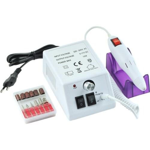 Electric Nail Drill Machine Manicure Pedicure Drill Milling Manicure Nail Equipment Set Nail File nail drill bit