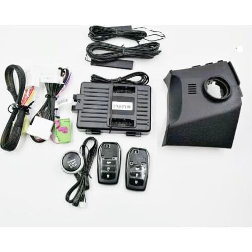 For Toyota Corolla 14-18 Car Engine Push To Button Start Stop Remote Key Start Stop Keyless Entry with Panel Plug and Play