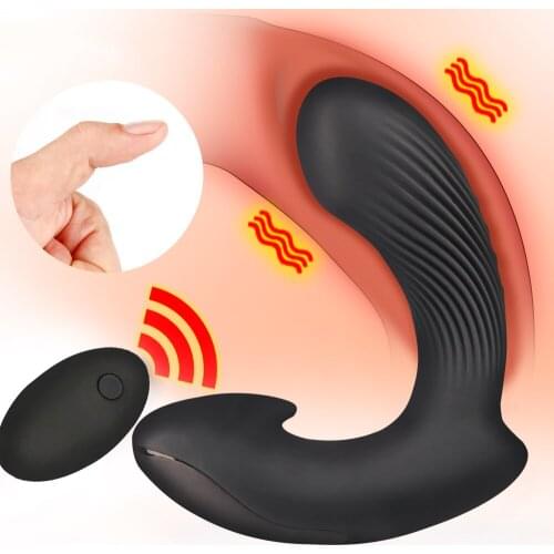 Wireless Remote Contort Prostate Massager For Men USB Rechargeable Anal Vibrator Sex Toys Man Sexual Wellness gG spot Stimulator