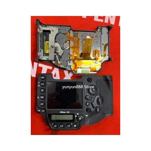 New complete back cover assy with LCD screen and buttons repair parts for Nikon D5 SLR