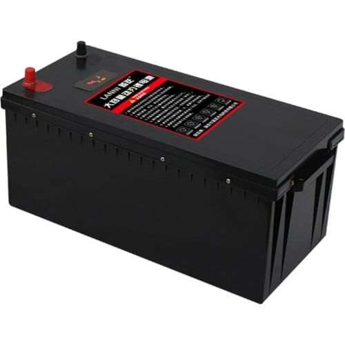 Rubber shell lithium battery 24V150Ah large capacity iron phosphate solar charging