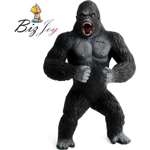 Realistic Animal chimpanzee Action Figures Toys children Family Collection Model PVC High Quality Decoration Kids development