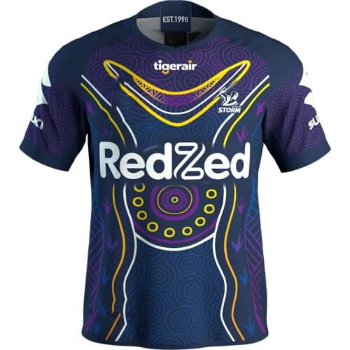 2020 Melbourne Stom Mens Indigenous Replica Rugby Jersey