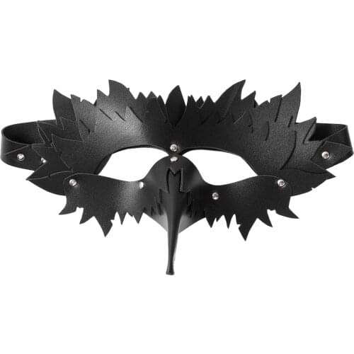 Gothic Steampunk Style Mask Women Sexy Mask Bird Animal Rivets Mask Halloween Masquerade Party Cosplay Roleplay Costume Pro