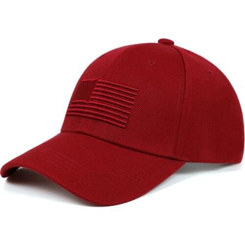 Tactical baseball cap for men summer USA flag Sun protection Snapback cap mens fashionable casual golf baseball cap