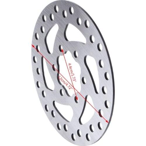 U7EF 1 Set Mechanical Cycling Bicycle Disc Brake Rotor For 120mm MTB Mountain Bike