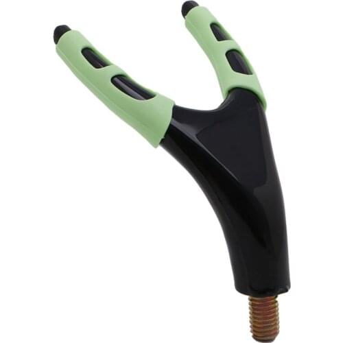 1pc Universal Fishing Front Fork Rod Head Rest Pole Rack V Holder Support Stand