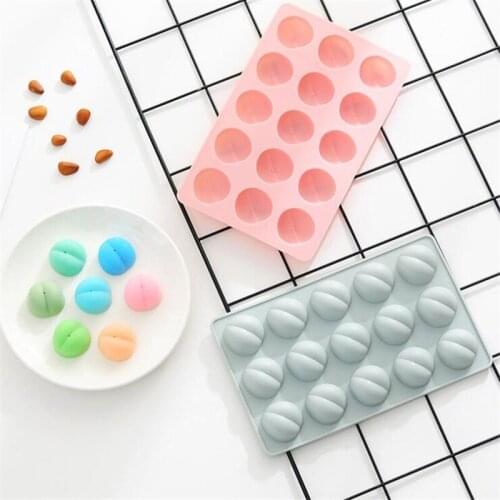 15 Holes Cute Butt Silicone Chocolate Candy Molds DIY Jelly Ice Cube Tray Mold Fondant Cake Baking Tools Cake Bakeware Decor