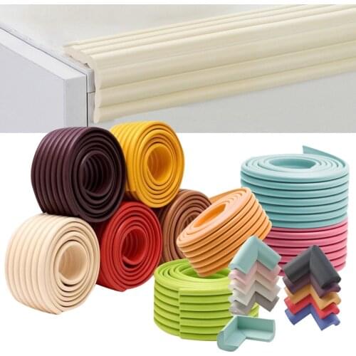 2M Baby Safety Protection Strip Table Desk Edge Guard Strip Corner Protector Furniture Corners Children Safety Foam Protection