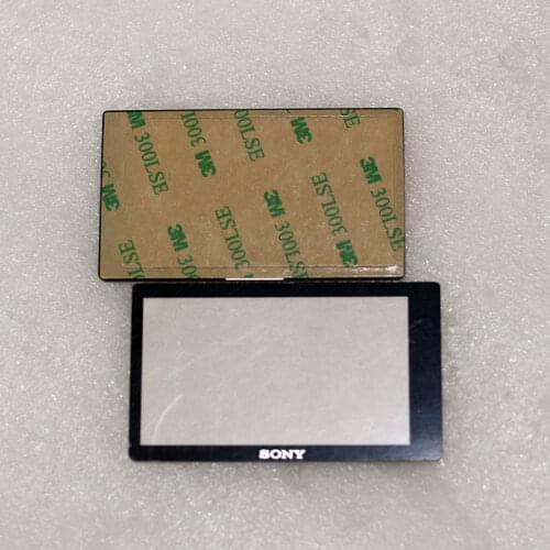 2PCS External LCD screen Glass For Sony ILCE-5000 ILCE-6000 ILCE-6300 A5000 A6000 A6300 camera