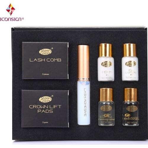 5 Sets/Lot Fast Perm Mini Eyelash Kit Lashes lift Cilia Lifting Nutritious Growth Treatments Brushes Coating Beauty Makeup Tools