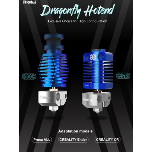 BMO BMS Dragonfly Hotend Bimetal Heatbreak Throat For BMG Titan Bowden Extruder Direct Drive V6 Hotend Prusa CR10 ENDER 3