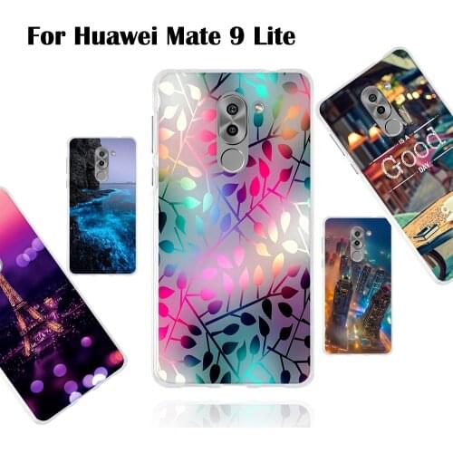 For Huawei Mate 9 Lite Case Soft TPU Silicone Back Black Cover For Huawei Honor 6 X GR5 2017 Phone Cases For Huawei Honor 6x Bag