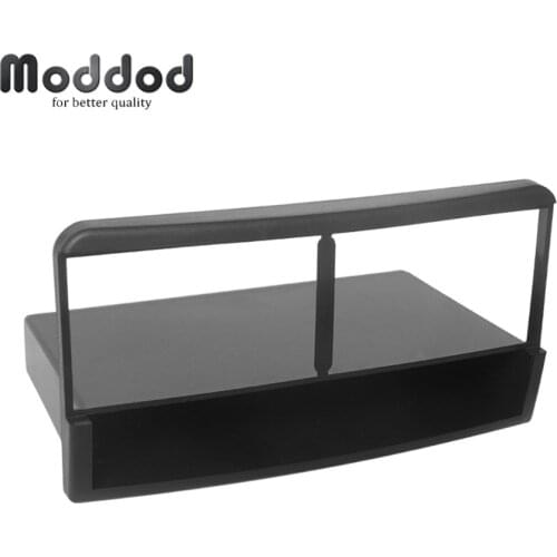 Double Din Stereo Panel for Ford Fusion Fascia Black Color Radio Dashboard Refitting Dash Mounting Installation Trim Kit Face