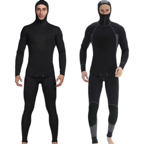 3mm Two-piece set Mens neoprene wetsuit Diving Suit Outdoor Warm Waterproof Diving Suit Surfing Suit For Men