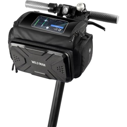 Multi-functional Bike Shoulder Hand bag Bike Front Tube Bag Waterproof Bike Handlebar Basket Pack Bag Cycling Front Frame bags