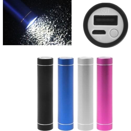 Reference Title: Single USB Port 1x 18650 Battery DIY Holder Power Bank Case Box 3 Mode Flashlight For Cell Phone Camping Hiking