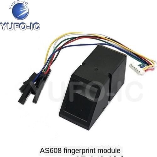 As608 Optical Fingerprint Identification Module STM 51 Single Chip Microcomputer Board Access Control Fingerprint Acquisition