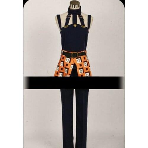 JoJos Bizarre Adventure Part 5 Vento Aureo Golden Wind Ghirga Narancia Cosplay Costume C012