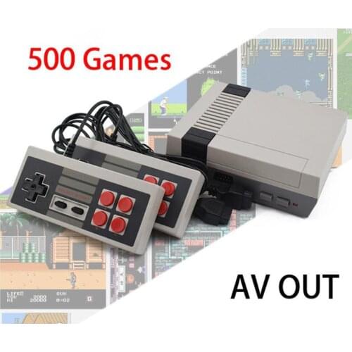 Built-In 500/620 Games Mini TV Game Console 8 Bit Retro Classic Handheld Gaming Player AV Output Video Game Console Toys Gifts