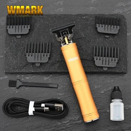 WMARK NG-306 T-cut trimmer detail trimmer beard car hair clipper electric haircut razor edge 2 speed setting with ceramic blade