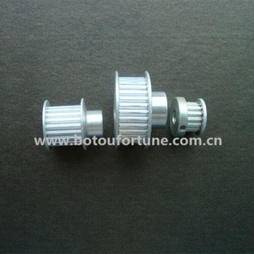 28 teeth T10 aluminum alloy pulleys timing pulleys 10mm width 2pcs a pack