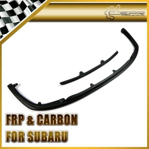 Car Accessories For 02-05 Impreza GDA GDB STI FRP Fiber Glass OEM Front Lip Fiberglass Bumper Splitter Racing Kit Spoiler Trim