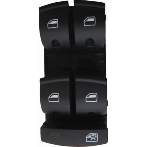 Driver Side Master Window Control Switch Button 4F0 959 851 f 4F0959851 4F0959851f 4F0 959 851f For 2006-2007 For Audi A6 C6