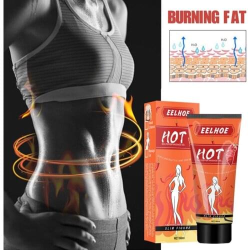 Hot Red Pepper Slim Cream Thin Fat Burning Weight Loss Cream Body Shaping Legs Slimming Weight Massage Gel 60ml Selling