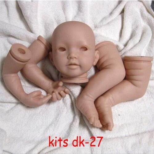 Reborn Doll Kits for 20inches Soft Vinyl Reborn Baby Dolls Accessories for DIY Realistic Toys for DIY Reborn Dolls Kits#dk-27