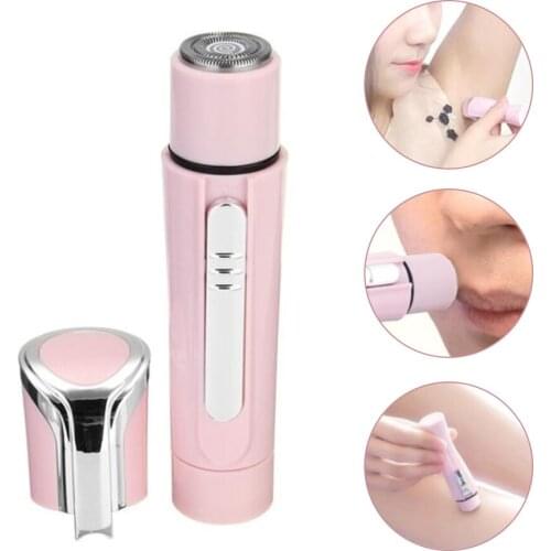 Mini Electric Facial Hair Remover Shaver Electric Women Shaver Body Hair Removal Razor Trimmer